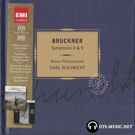 Anton Bruckner - Symphonies No8, No9 - Carl Schuricht, Wiener Philharmoniker (2012) SACD-R