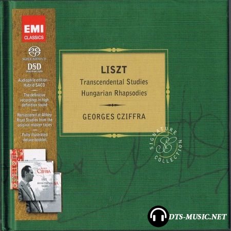 Georges Cziffra - Franz Liszt: Hungarian Rhapsodies & Transcendantal Studies (12 Etudes d'execution transcendante) (2012) SACD-R