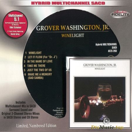 Grover Washington, Jr. - Winelight (AF Limited, Numbered Edition) (1980, 2015) SACD-R