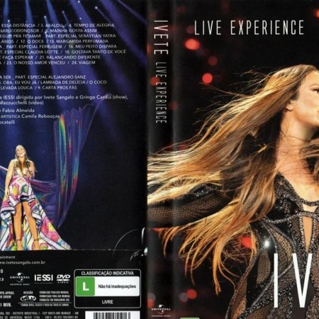 Ivete Sangalo - Live Experience (2019) [DVD9 + DVD5]