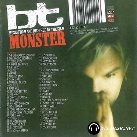 BT - Music From And Inspired By The Film Monster (2004) Audio-DVD