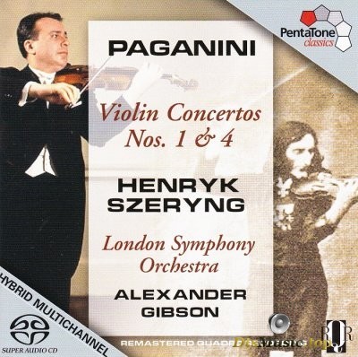  Henryk Szeryng, The London Symphony Orchestra вЂЋ- Paganini: Violin Concertos Nos. 1 & 4 (2007) SACD-R