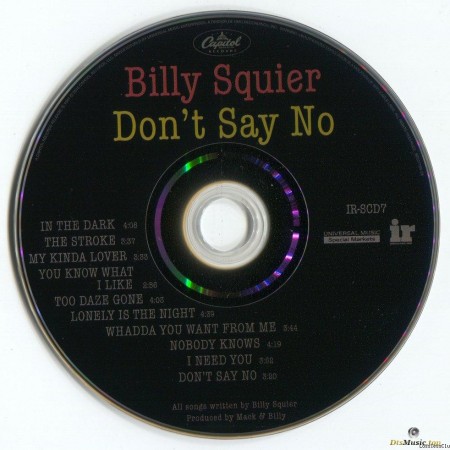 Billy Squier - Don’t Say No (1981/2018) [SACD-R] [DST64 (iso)]